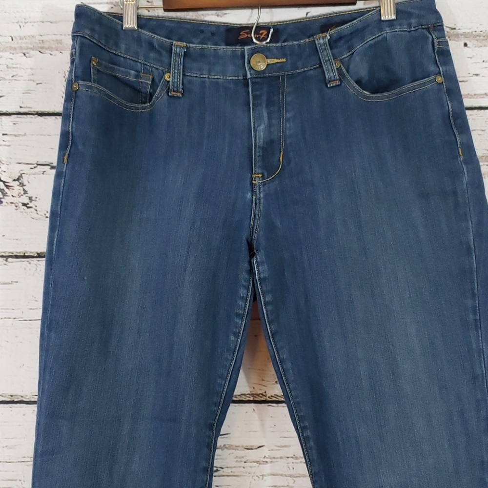 Seven7 Straight Leg Jeans - Picture 2 of 9